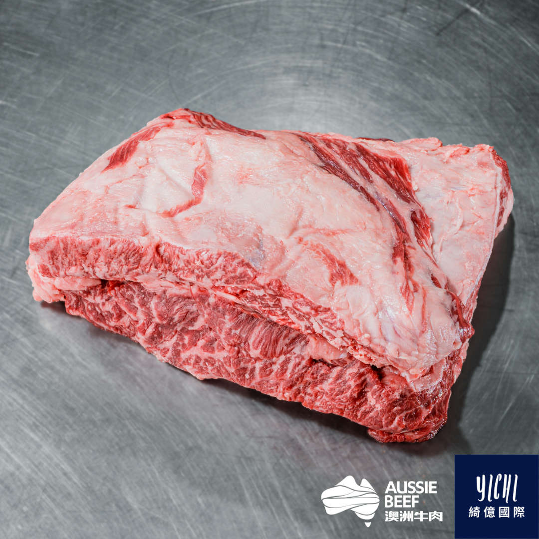 【原肉實秤】冷藏澳洲和牛牛小排原肉 M8-9